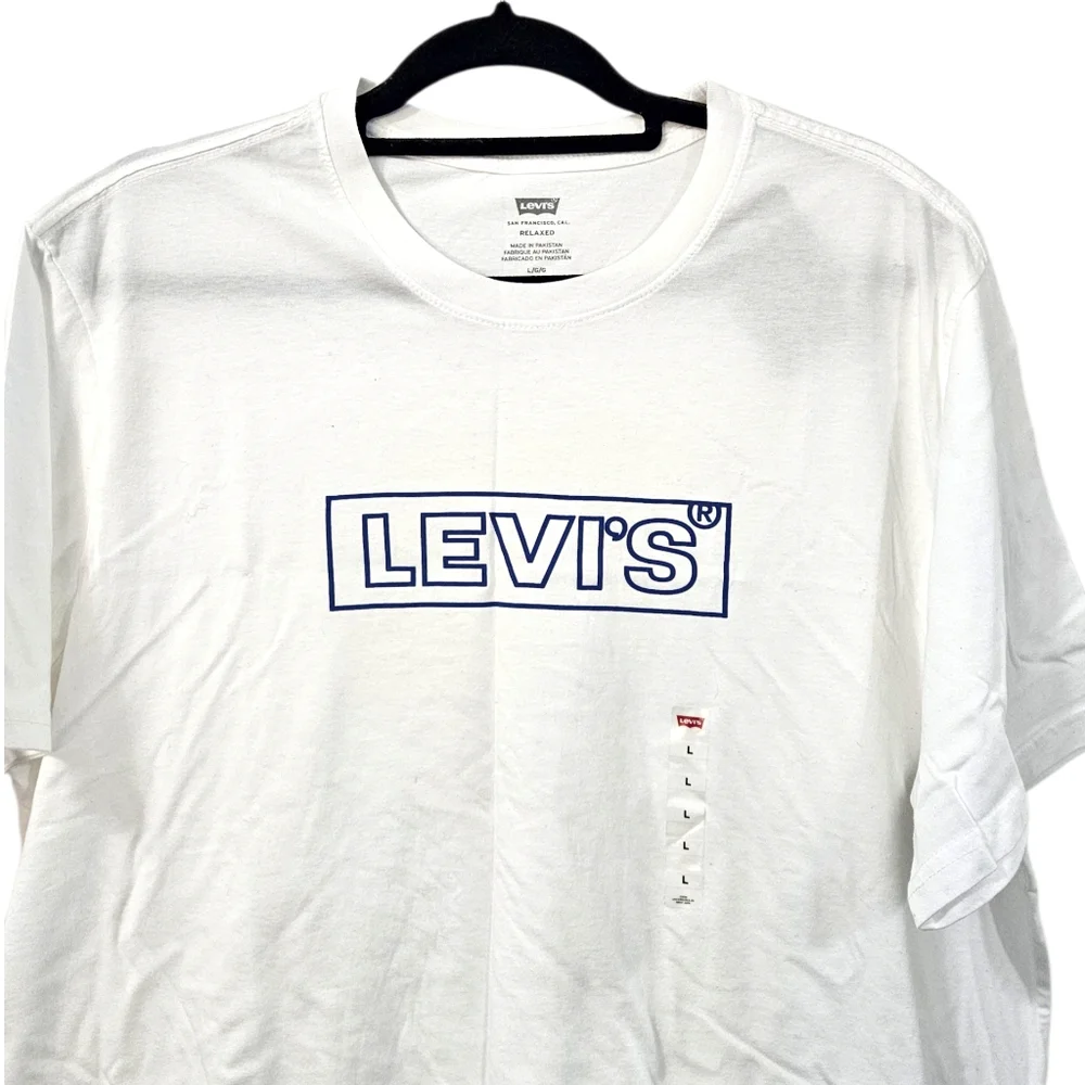 NWT Levi's Relaxed Fit Short Sleeve Graphic Tee Size L